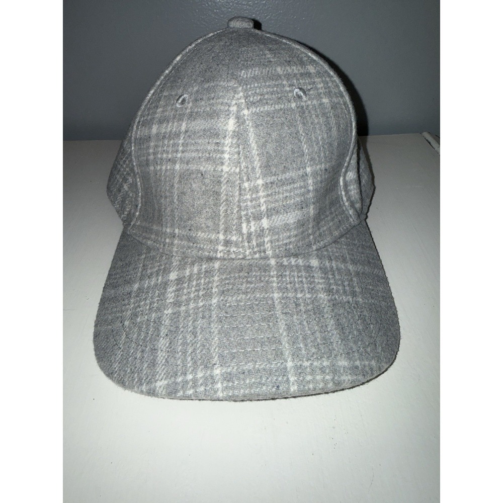 Good Fellow Gray Plaid Cap Adjustable New With‎ Tags